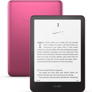 Amazon Kindle Paperwhite Signature Edition 2024 32gb Metallic Raspberry B0cfphphyc - New Factory Sealed - Balance of Manufacturer Warranty - 840268904593