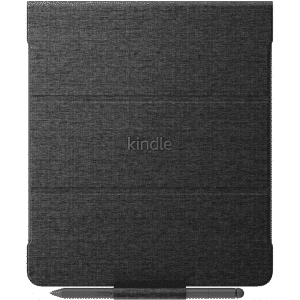 Amazon Kindle Scribe Fabric Folio Cover With Magnetic Attach Black B0c73jb15l - New Factory Sealed - Balance of Manufacturer Warranty - 840080536644