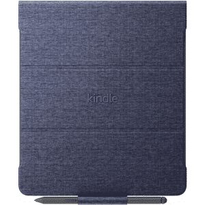 Amazon Kindle Scribe Fabric Folio Cover With Magnetic Attach, Denim B0c73k2dx3 - New Factory Sealed - Balance of Manufacturer Warranty - 840268974657