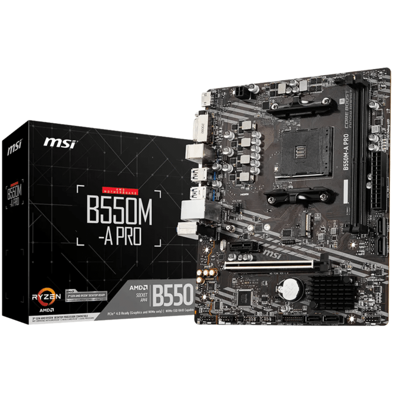 B550M-A PRO - Focus - B550MAPRO - 824142225257 - B550MAPRO - MSI