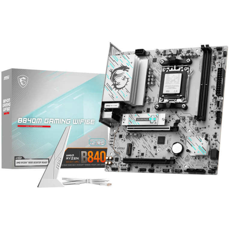 B840M GAMING WIFI6E - Gaming / 2dimms / HDMI + DP / WIFI - Focus - B840MGAMINGWIFI6E - 824142430224 - B840MGAMINGWIFI6E - MSI