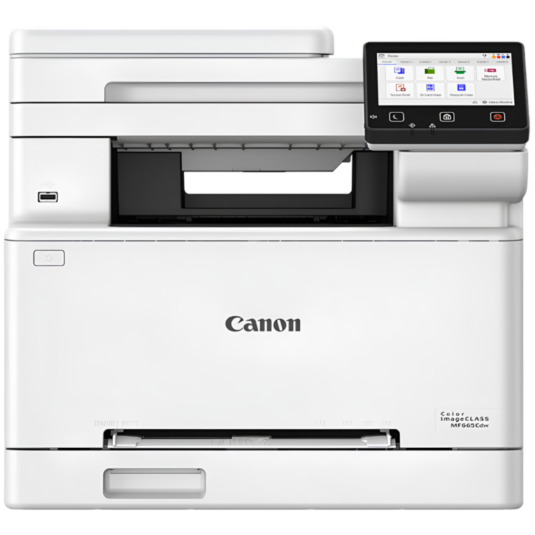 Canon Imageclass Wireless Duplex Color All-in-one Laser Printer With Fax - White - MF665CDW - Canon