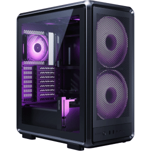 Case Cooler Master/mid Tower Masterframe 500 Mesh Black 2xusb 3.2 Type A - 884102132599 - MF500M-KHNN-S00
