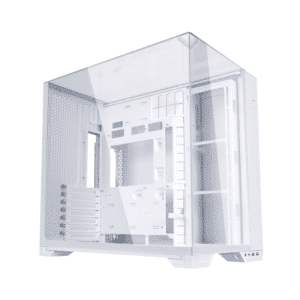 Case Gamer Lian Li O11vision Compact White / Steel / Tempered Glass Atx Mid Tower Computer Case, Back Connect Support - O11vpw - Cs - Cs-o11vpw2 - Lian-li - 840353046634