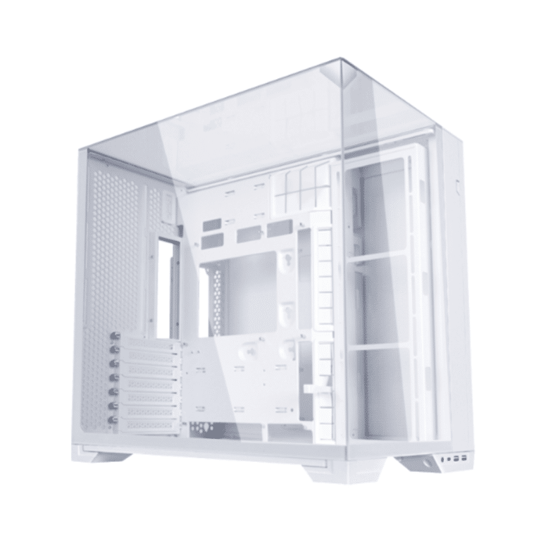 Case Gamer Lian Li O11vision Compact White / Steel / Tempered Glass Atx Mid Tower Computer Case, Back Connect Support - O11vpw - Cs - Cs-o11vpw2 - Lian-li - 840353046634
