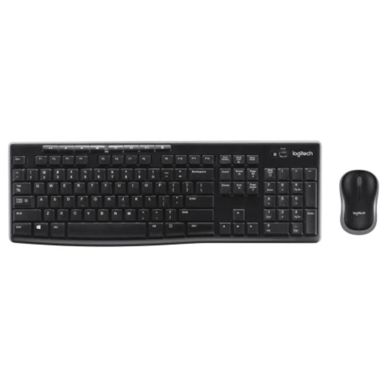 Combo Logitech/teclado Y Mouse Mk270/wireless/num-pad/resist.salpicaduras/teclas Concavas - 097855088857 - 920-004432-NEGRO