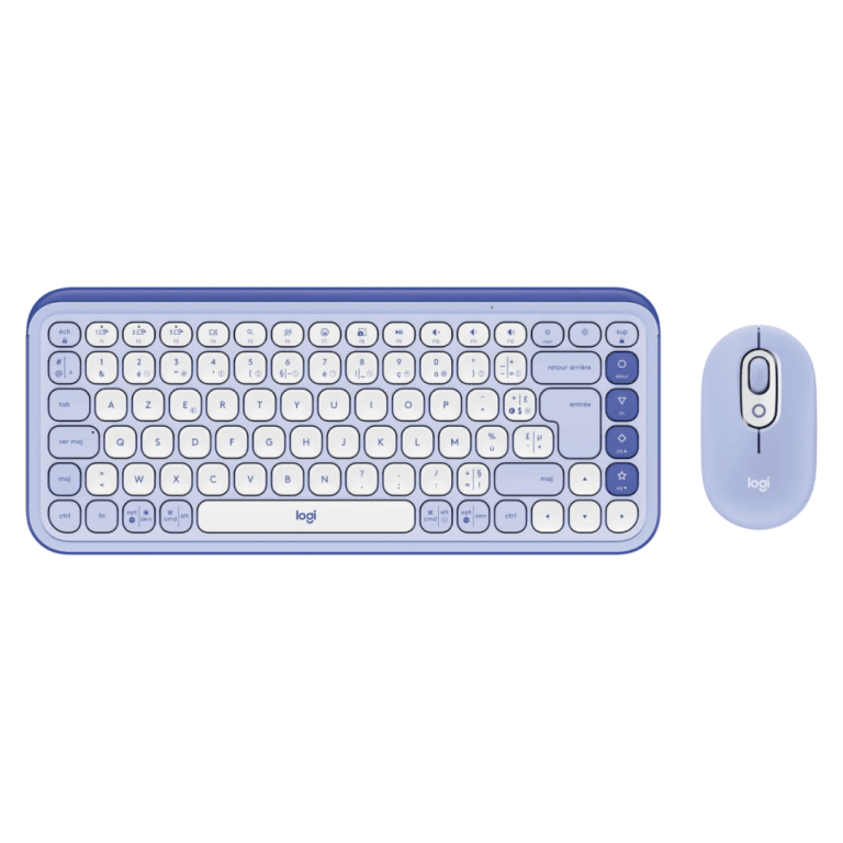 Combo Logitech/teclado Y Mouse Pop Icon/wireless/easy-switch/hasta 3 Dispositivos/lilac - 097855199898 - 920-013054