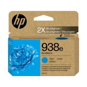 Consumible/hpinc 938e Cyan Evomore 1650pag 4s6x9pl - 4S6X9PL