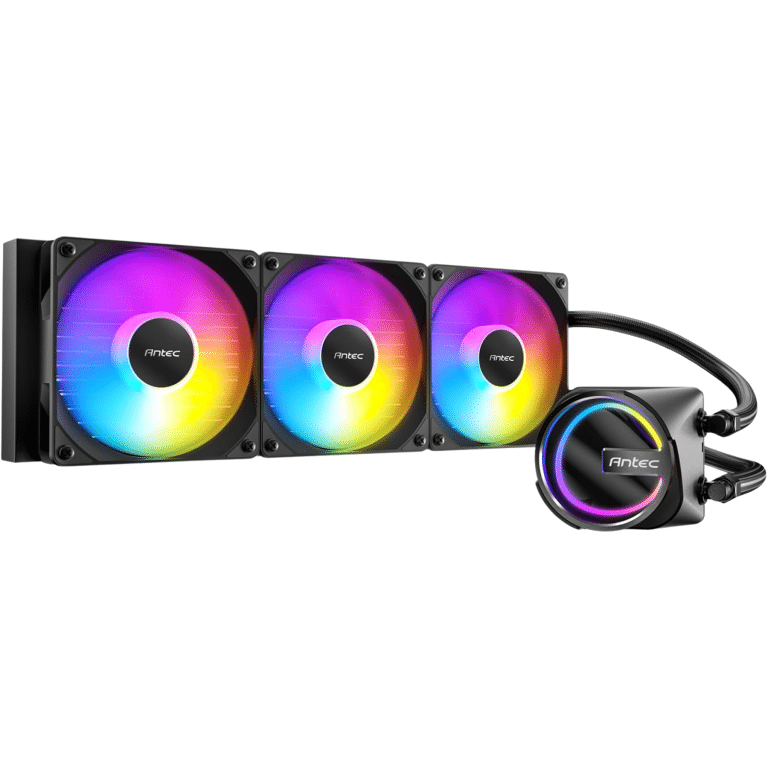 Cooler Antec/skeleton 360 Argb Black Compatible Lga1700 Lga1851 Am4 Am5 - 761345400664 - SKELETON360ARGB-B