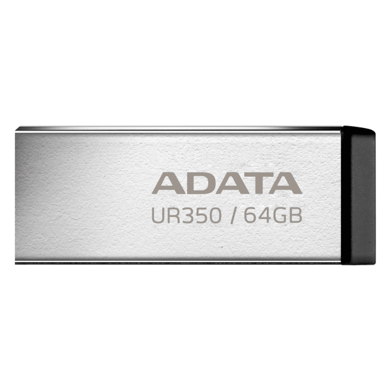 Flash Memory  64gb Adata Ur350 Metal Usb 3.2 Gen1 – 4711085945129 – Ur350-64g-rsr/bk