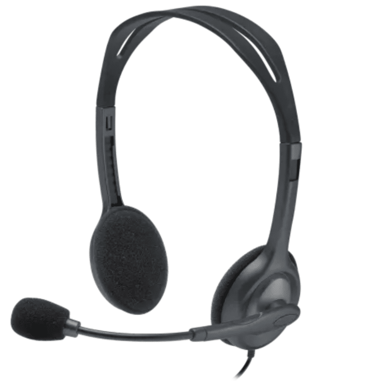 Logitech H11 Stereo Headset (must Be Purchased In Multiples Of 4) - New Factory Sealed - 1 Year Manufacturer Warranty - 981-000612
