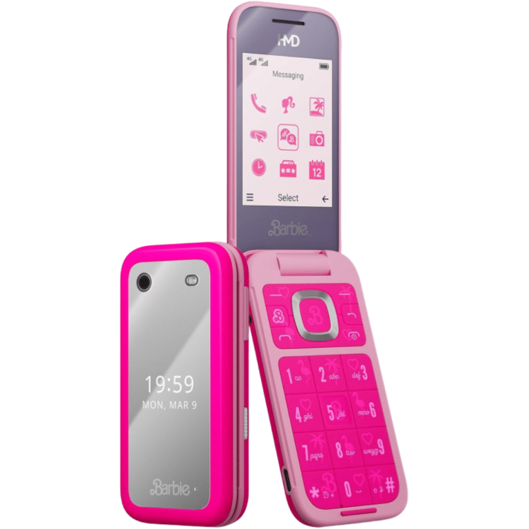 Hmd Barbie Ta-1681 Dual Sim Ltau Pink Unlocked Feature Phone - New Factory Sealed - 1 Year Manufacturer Warranty - 6438409098115