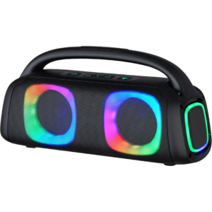 Iq Sound Portable Bluetooth® Speaker With Rgb Lights, 2.0ch 5.25", Tws, Voice Assistant, Hands Free Mic, Usb, Micro Sd, Fm, Guitar-mic In, Line In, Rms: 40w, Battery 3000mah, Play Time 2 To 3.5hs, Charge 5 Hs, Rc(must Be Purchased In Packs Of 6) - New Factory Sealed - 1 Year Manufacturer Warranty - IQ-3540BT