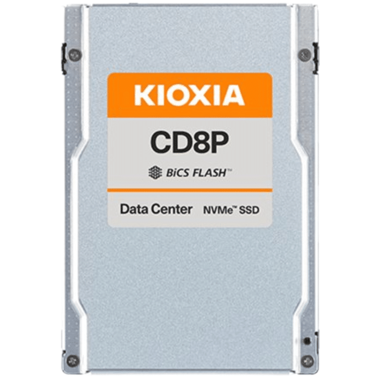 KIOXIA CD8P-R Series KCD81PUG3T84 3840 GB 2.5-inch, 15mm Pcie Gen5 x4 Data Center Nvme Read Intensive SSD | SKU CD8P1NS3T8 - SSD - CD8P1NS3T8 - KIOXIA - KCD81PUG3T84