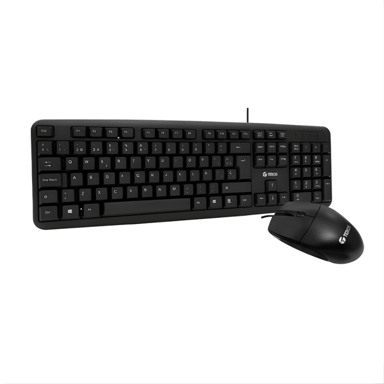 Kit Teclado Y Mouse Teros/te-4062 Usb Negro - EF2403180290818 - TE-4062N