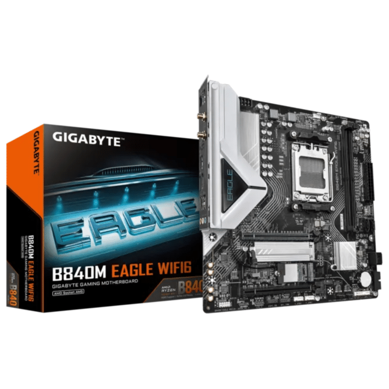 Mainboard Gigabyte/b840m Eagle Wifi6 Rev 1.0 1.1 Micro Atx Am5 Ddr5 - B840MEAGLEWIFI6