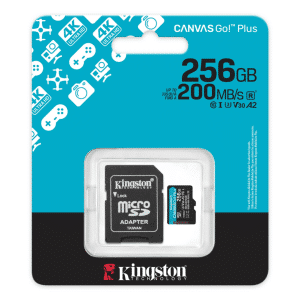 Memoria Micro Sd 256gb Kingston Microsdxc Canvas Go Plus - Sdcg4/256gb