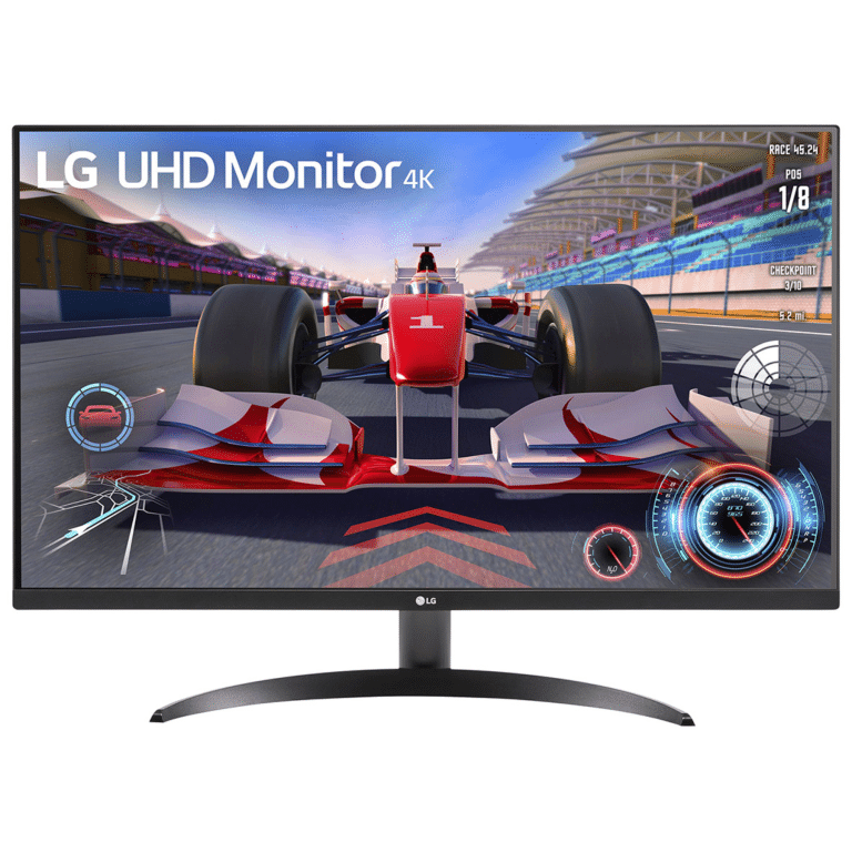 Monitor Lg 31.5” Led Ultrawide 3840x2160 4k Hdmi Dp 60hz Freesync Speakers Black - 32ur500kb
