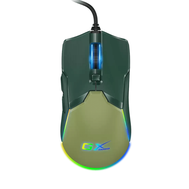 Mouse Genius Gaming Scorpion M700 Army Green Rgb 6 Botones Dpi 800 A 7200 - 091163262886 - 31040009401
