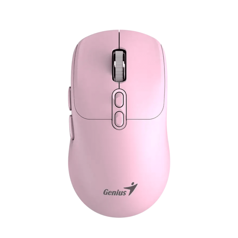 Mouse Genius/nx-8080s Wireless Y Bt Rosado/ai Copilot /7 Botones /1600 Dpi /pila Aa /win Mac Chrom - 091163262497 - 31030042403
