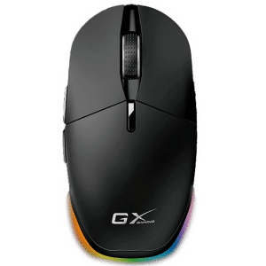 Mouse Genius Scorpion M8250 Inalambrico Silencioso 6 Botones + Pila Aa Black - 31060001401