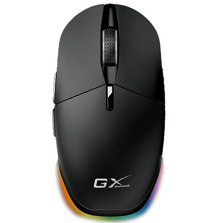 Mouse Genius Scorpion M8250 Inalambrico Silencioso 6 Botones + Pila Aa Black - 31060001401