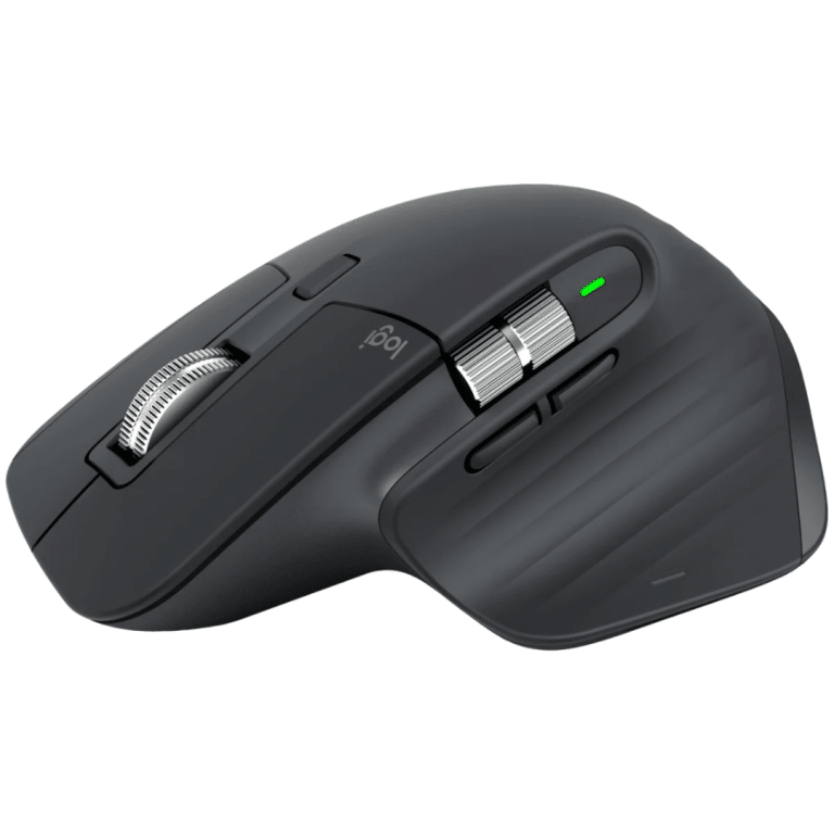 Mouse Logitech Mx Master 3s Bluetooth Usb Darkfield 6button Pale Gray Rechargable 8000dpi- 910-007502