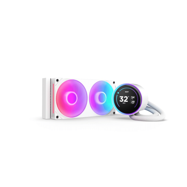 NZXT NZXT Fan RL-KR24E-B2 KRAKEN ELITE RGB 240 AIO LIQUID COOLER 240MM BLACK Retail FN 288574 RL-KR24E-B2