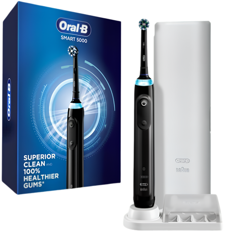 Oral-b Pro 5000 Toothbrush Black - New Factory Sealed - 1 Year Manufacturer Warranty - 69055127452