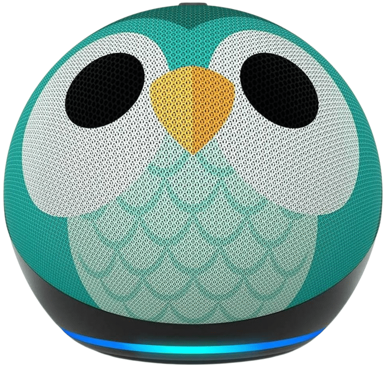 Amazon Echo Dot Kids (5th Gen, 2022 Release) With Alexa - Owl - B09B9CD1YB - Amazon
