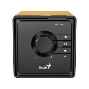 Parlante Genius/sp-916bt Portable /potencia 6w Rms /bluetooth 5.3 /color Madera - 091163262930 - 31730057400
