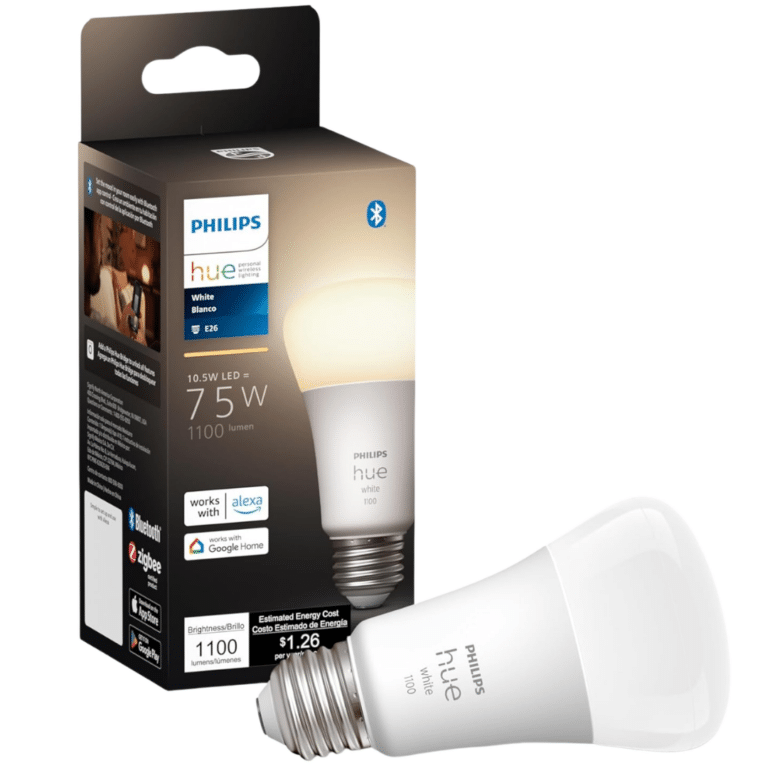 Philips Hue White A19 Bluetooth 75w Smart Led Bulb 563007 - New Factory Sealed - 1 Year Manufacturer Warranty - B095KTKDSY