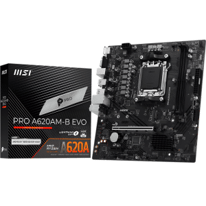PRO A620AM-B EVO - HMDI + VGA + Front Type C + JARGB - Focus - PROA620ABEVO - 824142446072 - PROA620ABEVO - MSI