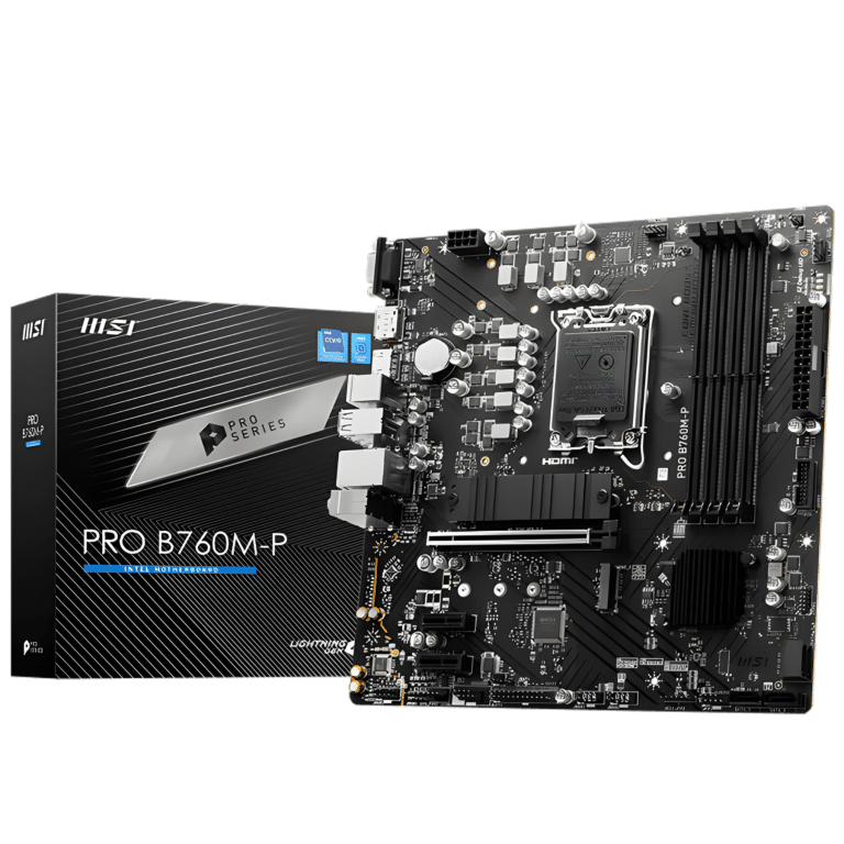 PRO B760M-P DDR4 - DDR4 - Focus - PROB760PD4 - 824142308240 - PROB760PD4 - MSI