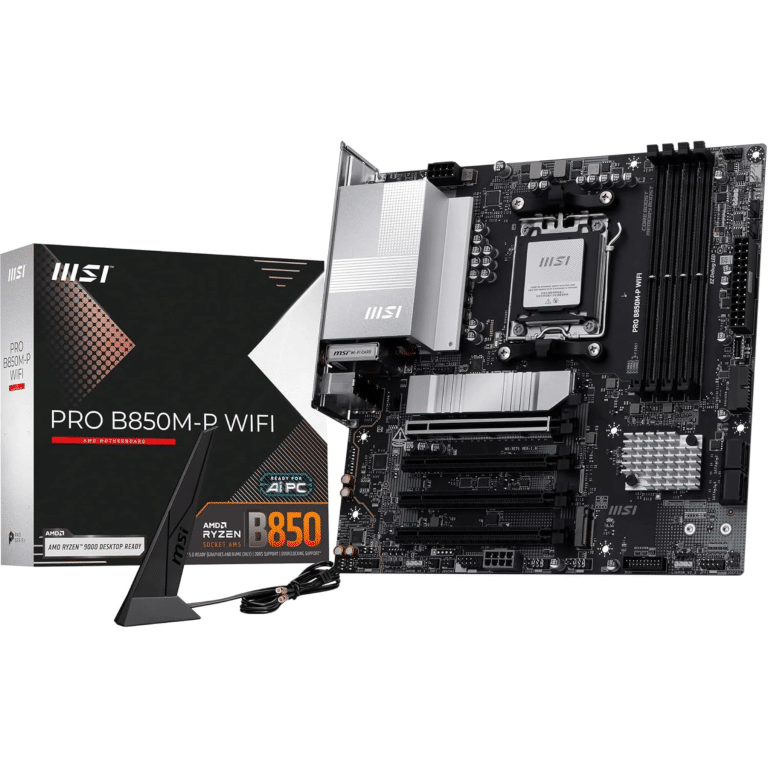 PRO B850M-P WIFI - 4dimss / HDMI + DP / WIFI / Front Type C - Focus ! - PROB850MPWIFI - 824142426722 - PROB850MPWIFI - MSI
