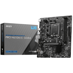PRO H610M-S DDR4 - DDR4 - Focus - PROH610MSD4 - 824142357712 - PROH610MSD4 - MSI