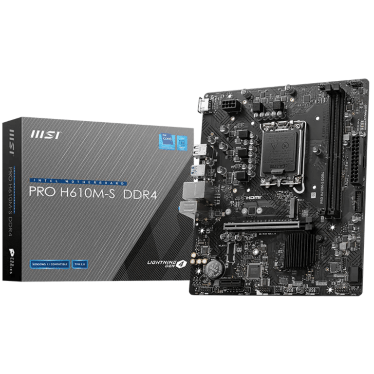 PRO H610M-S DDR4 - DDR4 - Focus - PROH610MSD4 - 824142357712 - PROH610MSD4 - MSI