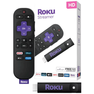 Roku Hd Streamer 2025 With Voice Remote - New Factory Sealed - 1 Year Manufacturer Warranty - 3840S2