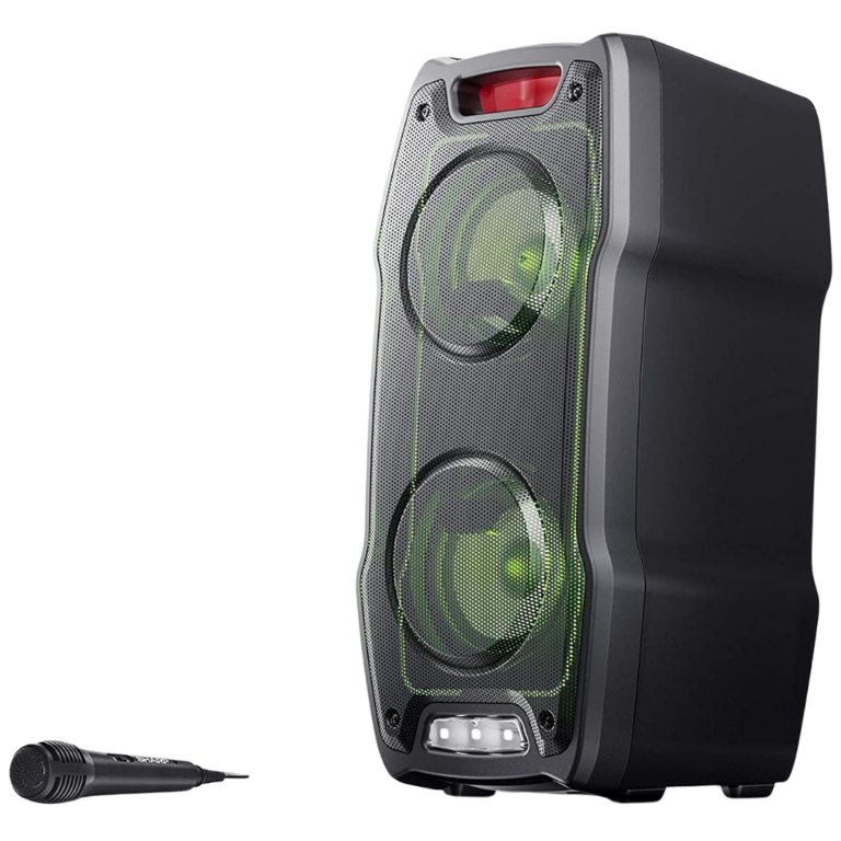 Sharp Ps-929 Party Speaker System Built-in Rechargeable Battery With Up To Approx 13 Hours Play Time - New Factory Sealed - 1 Year Manufacturer Warranty - SH-PS-929