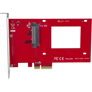 StarTech.com StarTech IO PEX4SFF8639 U.2 to PCIe Adapter f 2.5 U.2 NVMe SSD SFF 8639 Retail IO 201475 PEX4SFF8639
