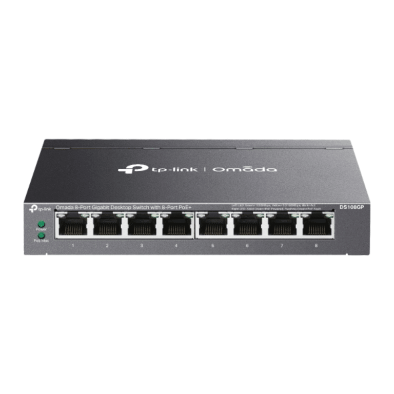 Switch Tp-link Tp-ds108gp 8 Puertos Poe+ Gigabit No-administrable - All - 7943 - Tp-ds108gp