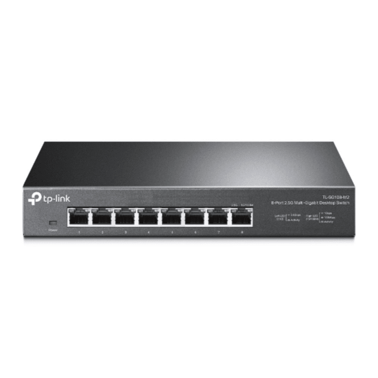Switches/tplink Tl-sg108-m2/ 8 Puertos 2.5 Gbps/ No Administrable - 840460605342 - TL-SG108-M2