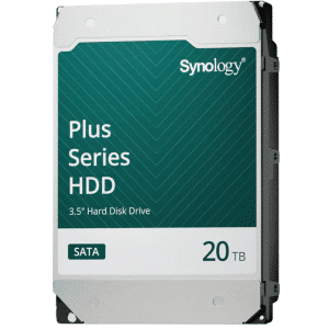 Synology Plus HAT3320-20T 20 TB Hard Drive - 3.5" Internal - SATA (SATA/600) - Conventional Magnetic Recording (cmr) Method - NT - SYN-H3320T - SYNOLOGY - 846504006564 - HAT3320-20T