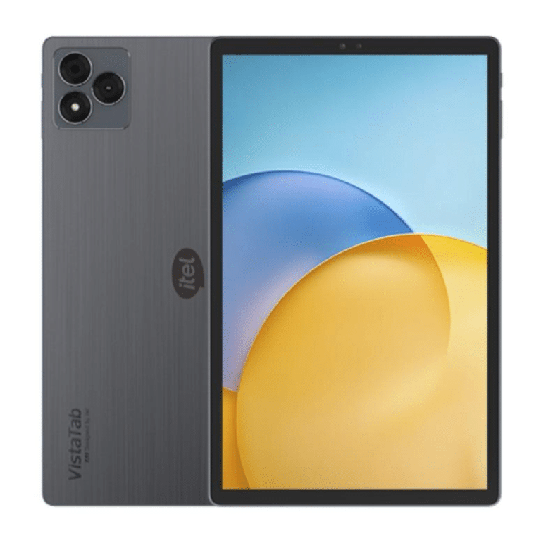 Tablet Itel Vista Tab 11 10.1" 4g Lte 12gb Ram (4+8gb) 128gb Rom Ai 10.4"hd 6000mah Incluye Case Protector Dep Grey - P10005l