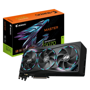 Tarjeta De Video Gigabyte/aorus Geforce Rtx5070 Master 12g Gddr7 Pcie 5.0 2715mhz 28gbps 750w - 889523048405 - GV-N5070AORUSM-12G
