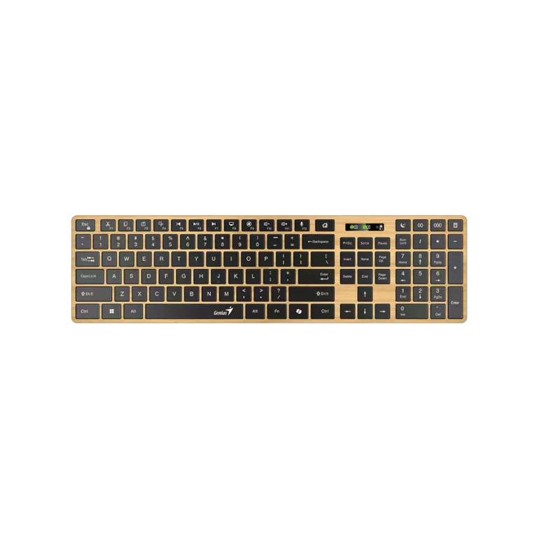 Teclado Genius/slimstar 7250bt /bt Y Wireless /copilot /pila Aaa 2 /win /mac /chrome /android - 091163263012 - 31320004401