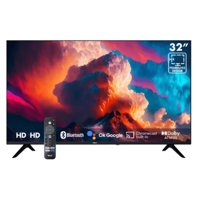 Televisor Tv Rca 32" Led Smart Wifi 60hz Android 2 Hdmi 2 Usb Control De Voz Google Tv - 32hdrc