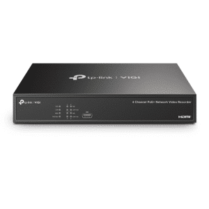 TP-Link TP-Link NVR VIGI NVR1004H-4P-2TB 4Channel PoE Network Video Recorder 2TB NT 285480 VIGI NVR1004H-4P-2TB