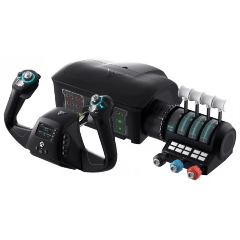 Turtle Beach - Velocityone Flight Universal Control System For Flight Simulation On Xbox Series X | S, Xbox One And Windows Pcs - Black - TBS-0715-02 - Turtle Beach