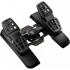 Turtle Beach - Velocityone Rudder Universal Rudder Pedals With Adjustable Brakes - Black - TBS-0718-05 - Turtle Beach